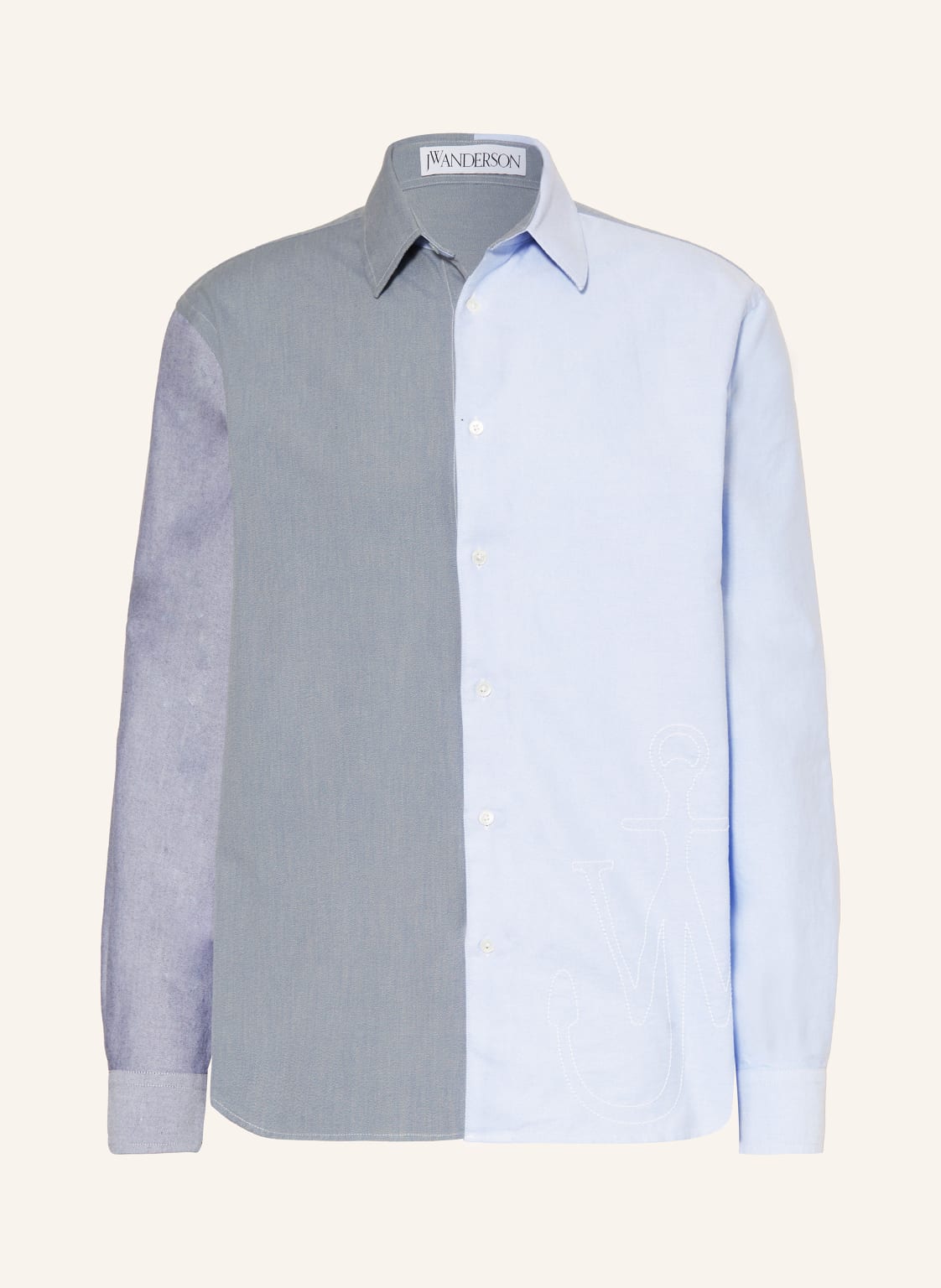 Jw Anderson Hemd Comfort Fit blau von JW ANDERSON