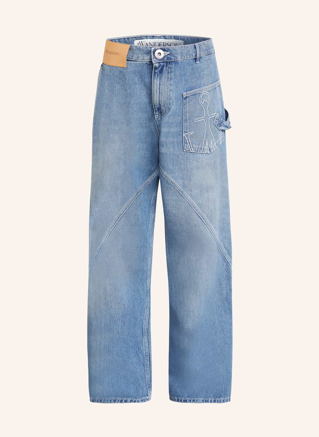 Jw Anderson Jeans Regular Fit blau Jw Anderson Jeans Regular Fit blau von JW ANDERSON