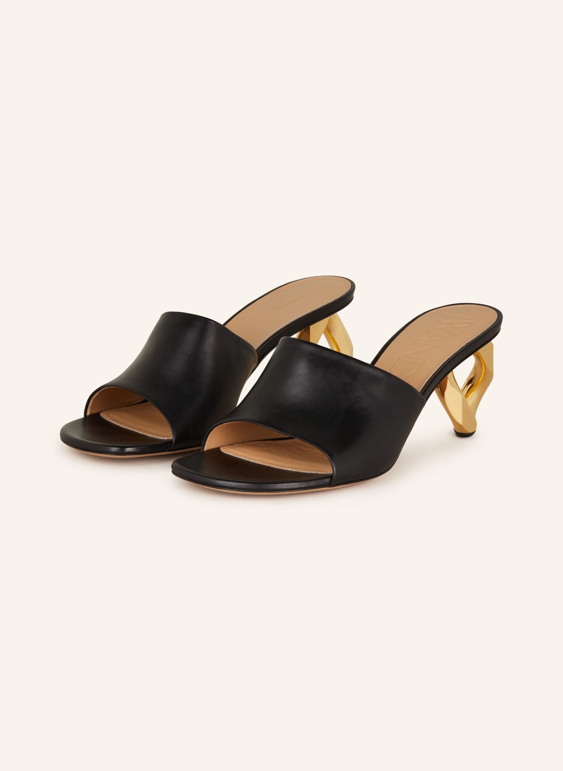 Jw Anderson Mules Chain schwarz Jw Anderson Mules Chain schwarz von JW ANDERSON