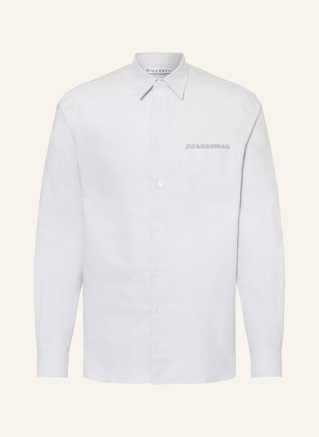 Jw Anderson Oxfordhemd Comfort Fit grau Jw Anderson Oxfordhemd Comfort Fit grau von JW ANDERSON