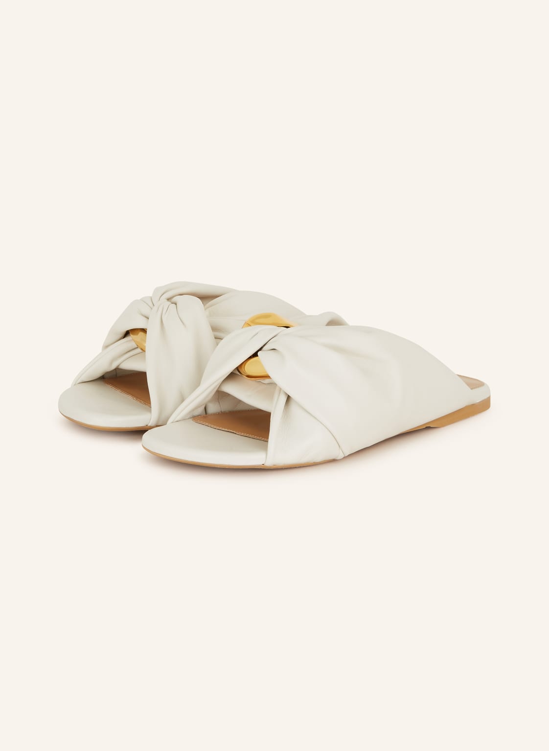 Jw Anderson Pantoletten Corner weiss Jw Anderson Pantoletten Corner weiss von JW ANDERSON