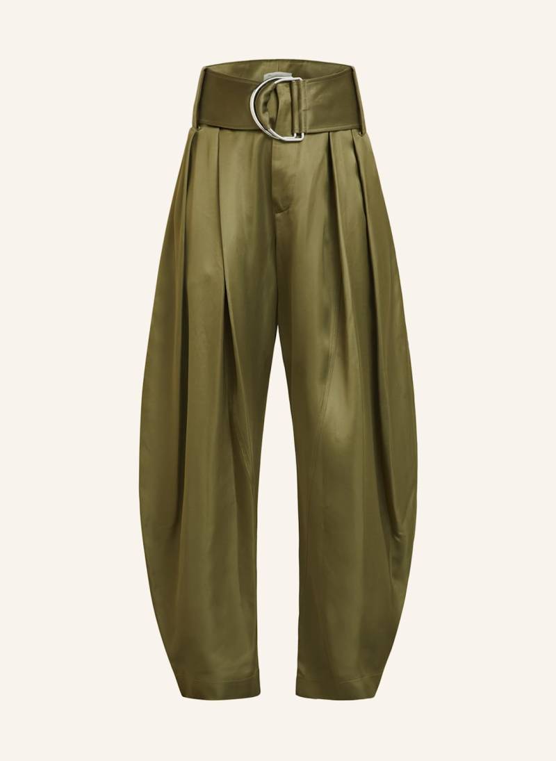 Jw Anderson Satinhose gruen von JW ANDERSON