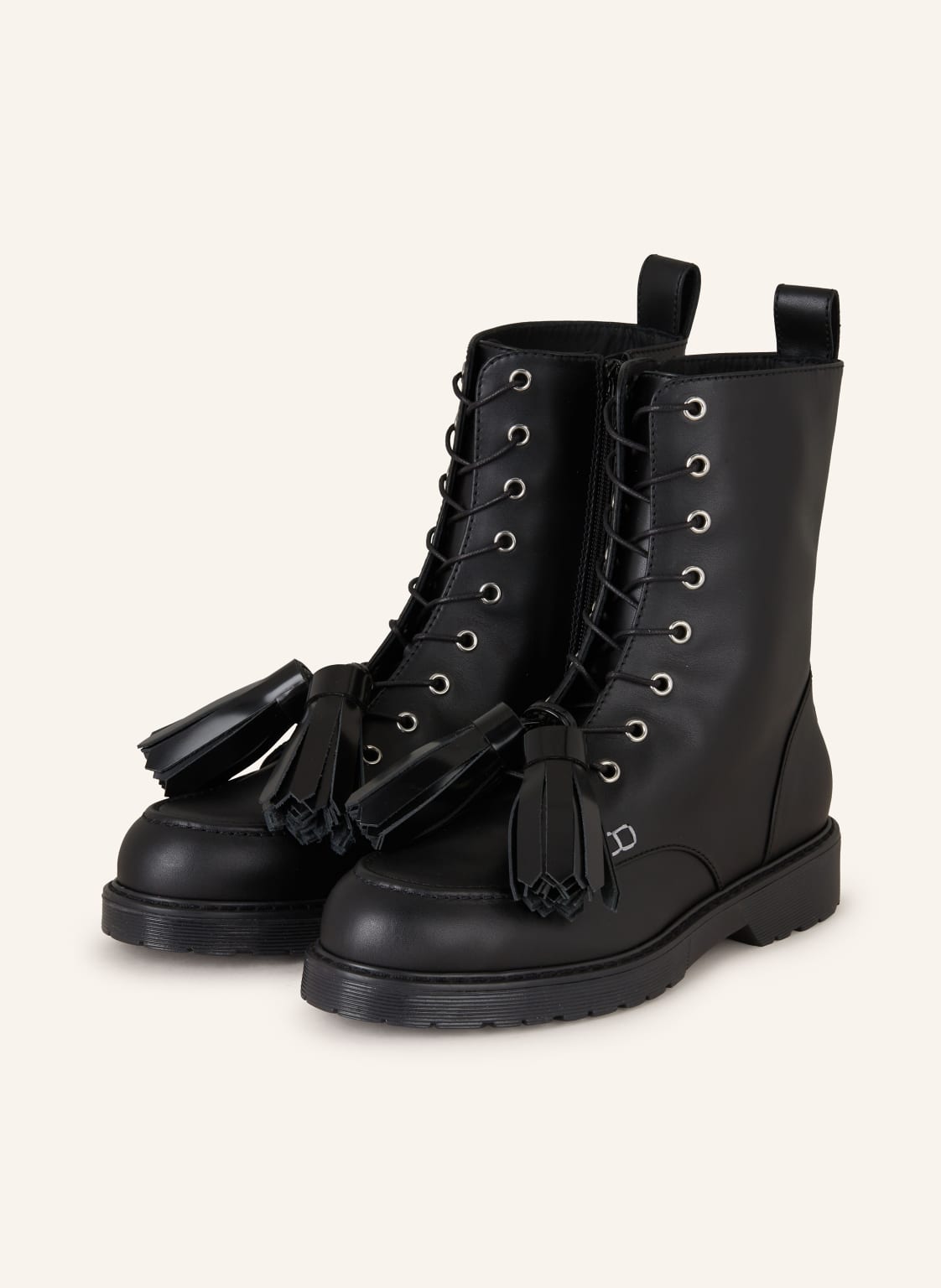 Jw Anderson Schnürboots schwarz Jw Anderson Schnürboots schwarz von JW ANDERSON