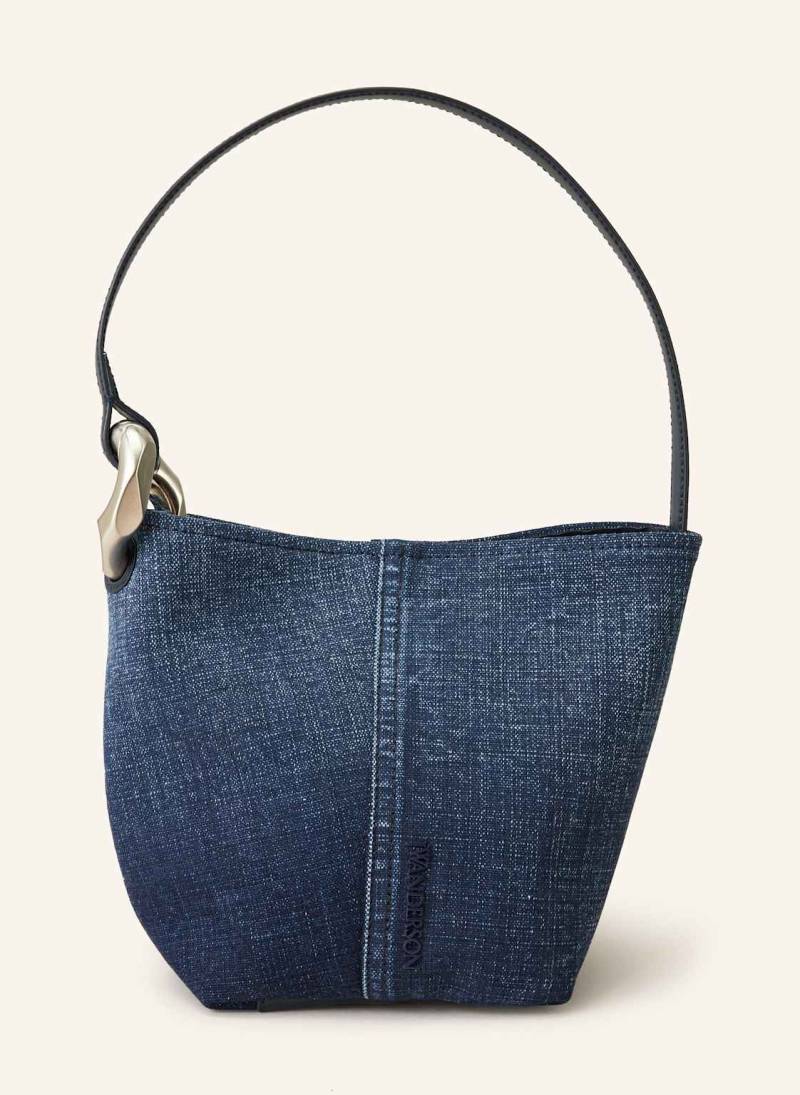 Jw Anderson Schultertasche The Jwa Corner Small blau von JW ANDERSON