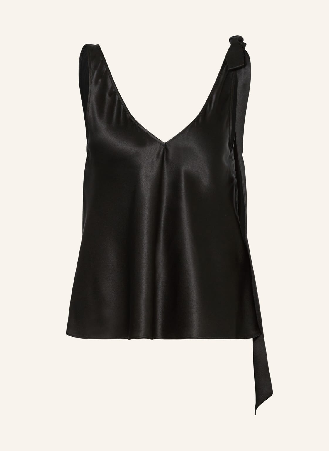 Jw Anderson Seidentop schwarz von JW ANDERSON