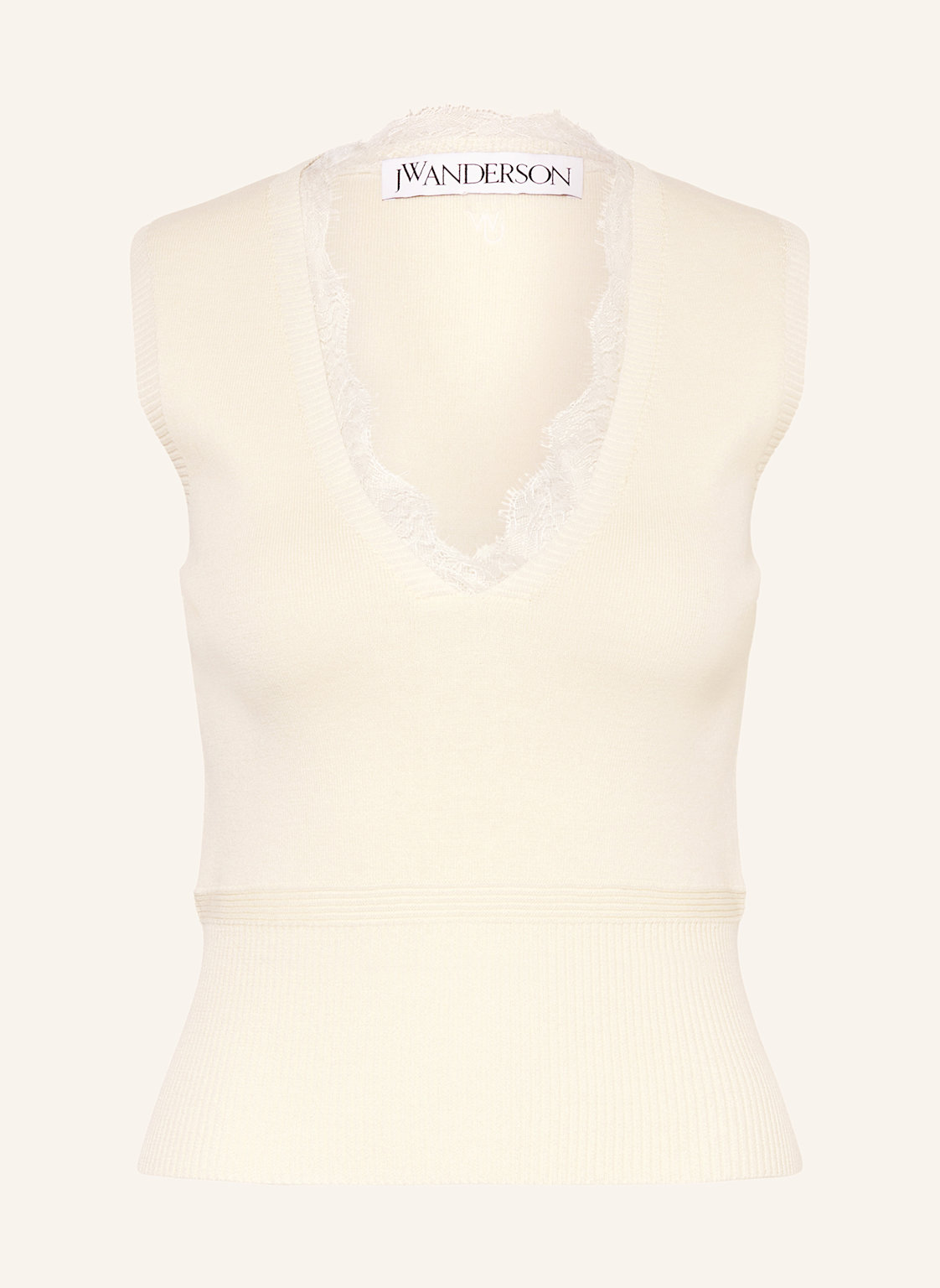 Jw Anderson Top beige von JW ANDERSON