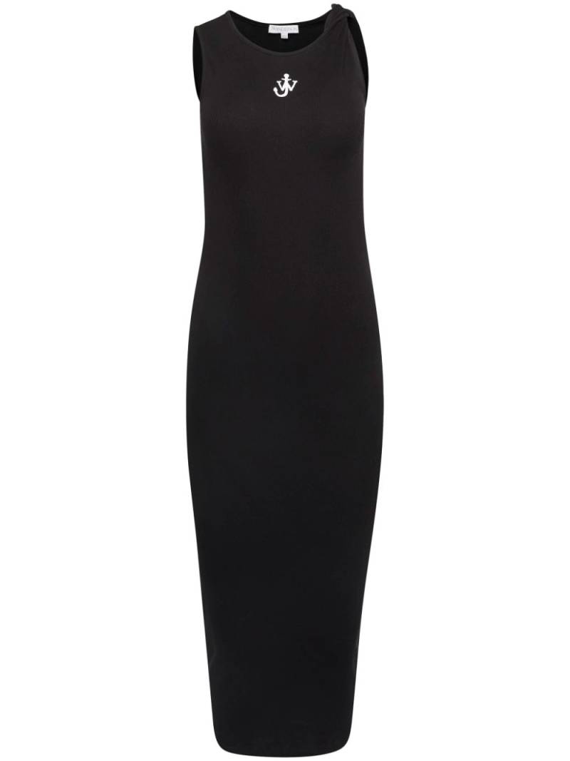 JW Anderson Anchor midi dress - Black von JW Anderson