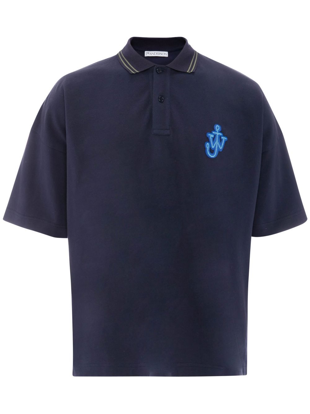 JW Anderson Anchor polo shirt - Blue von JW Anderson