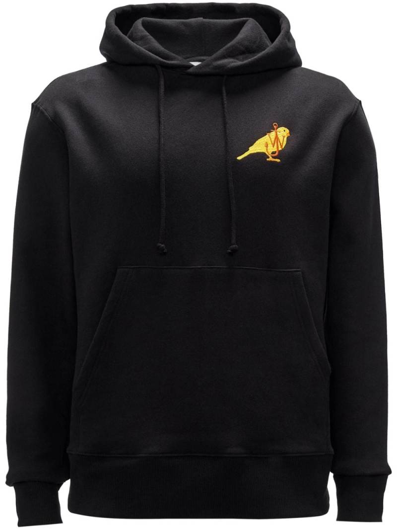 JW Anderson Canary organic cotton hoodie - Black von JW Anderson