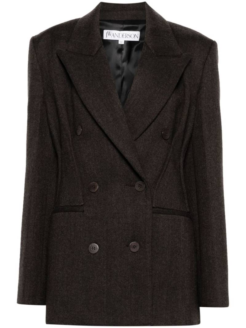 JW Anderson Hourglass blazer - Brown von JW Anderson