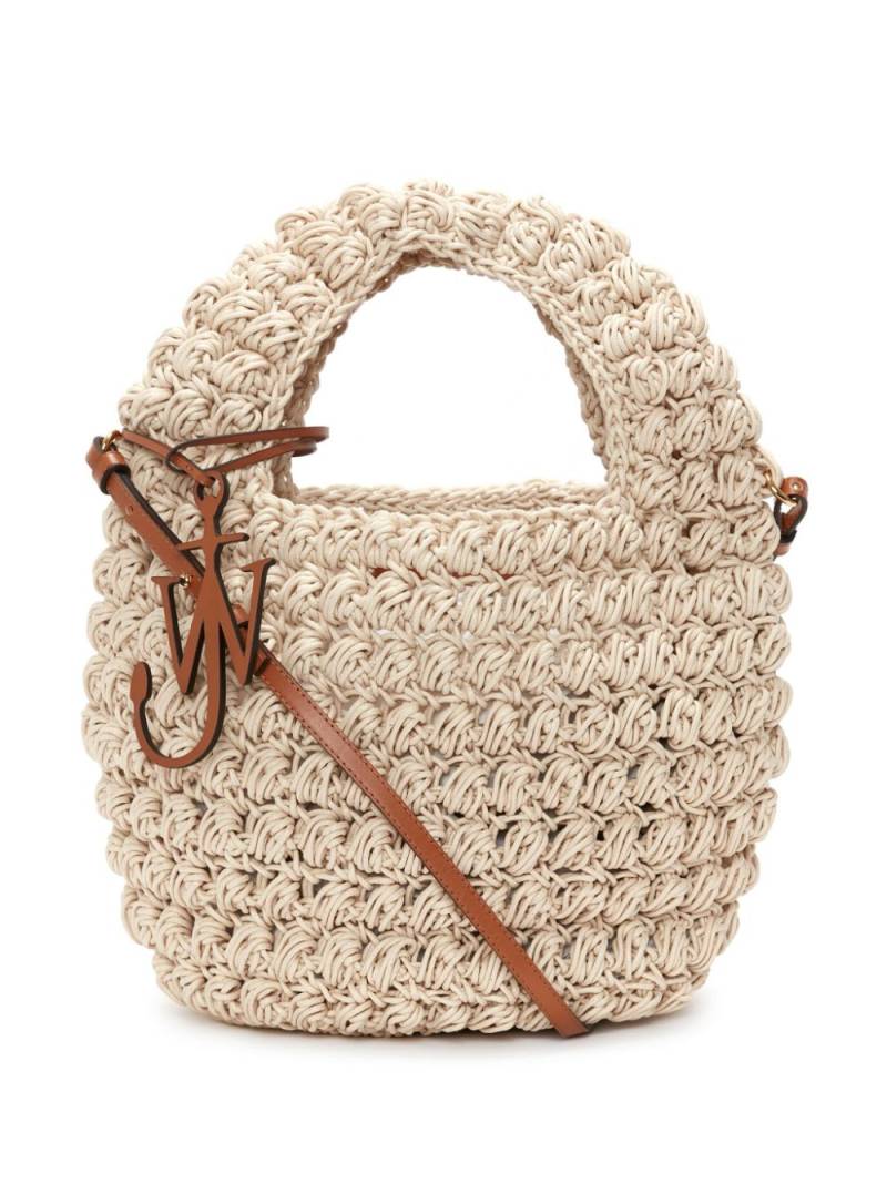 JW Anderson Popcorn crossbody bag - Neutrals von JW Anderson