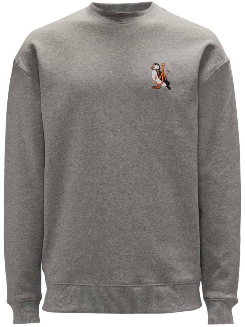 JW Anderson Puffin drop-shoulder sweatshirt - Grey von JW Anderson