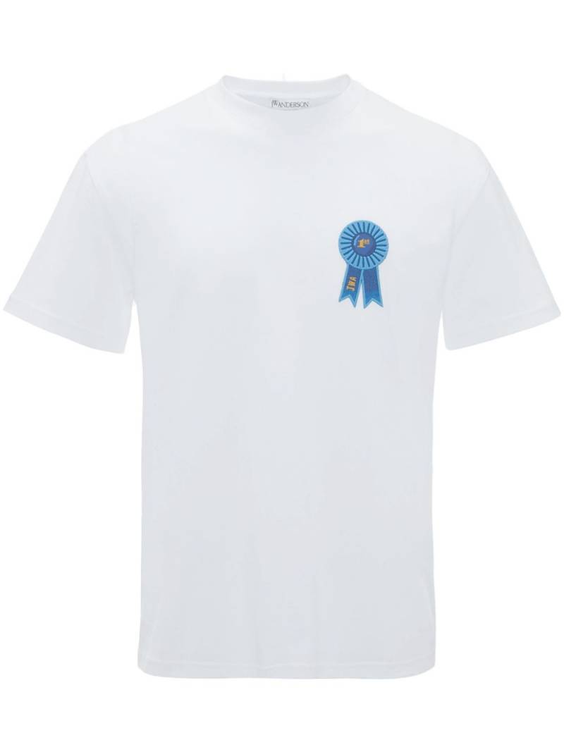 JW Anderson Rosette T-shirt - White von JW Anderson