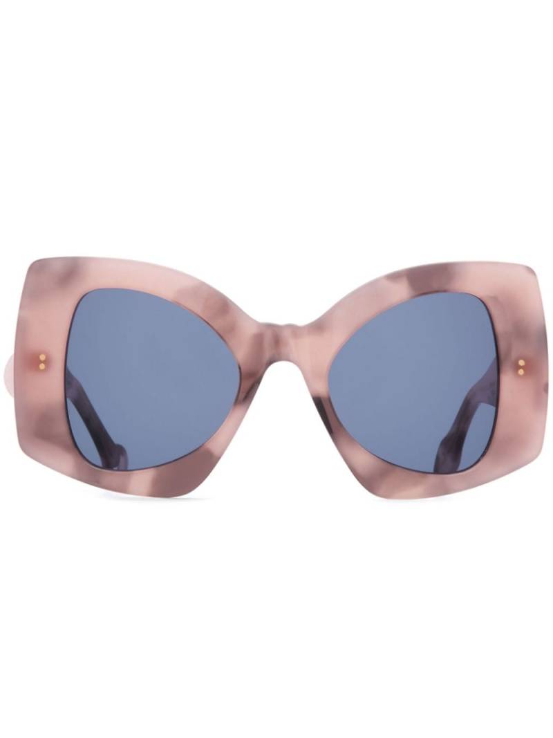 JW Anderson Twister sunglasses - Pink von JW Anderson