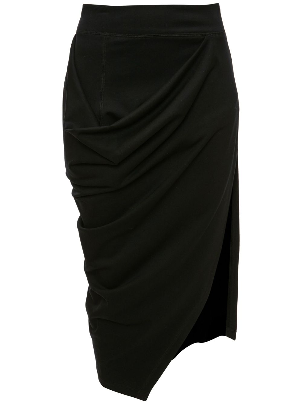 JW Anderson asymmetric draped skirt - Black von JW Anderson