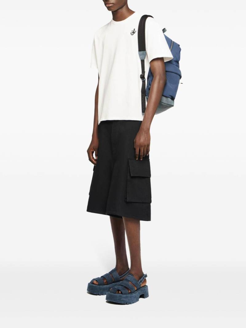 JW Anderson cargo denim shorts - Black von JW Anderson