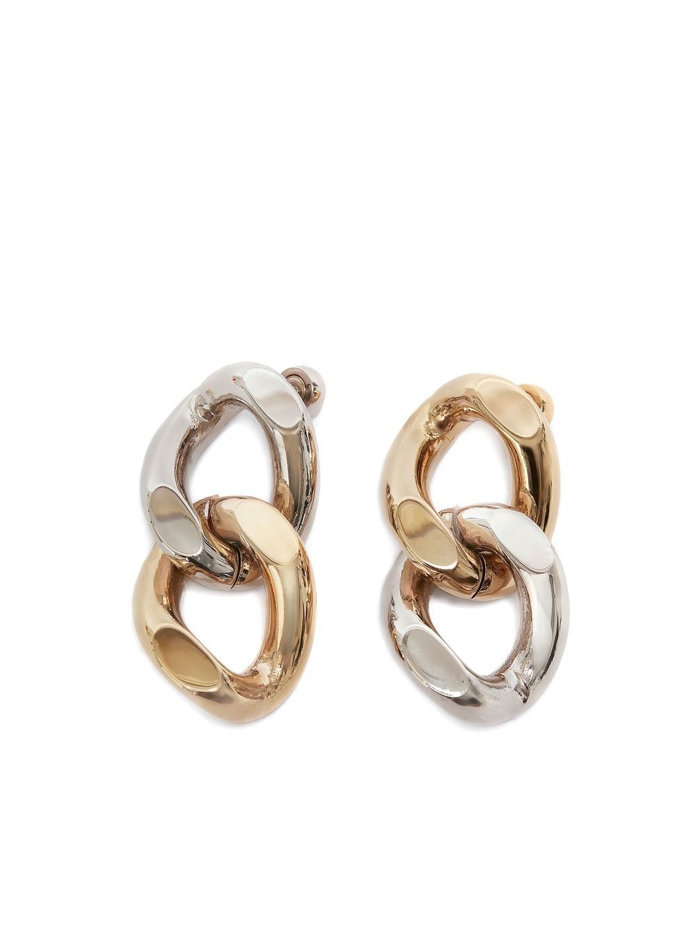 JW Anderson chain-link drop earrings - Silver von JW Anderson