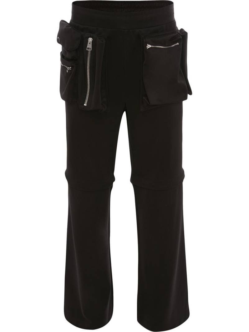 JW Anderson convertible utility trousers - Black von JW Anderson