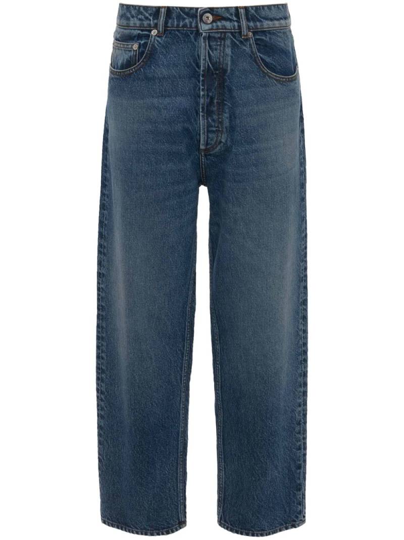 JW Anderson cropped straight-leg jeans - Blue von JW Anderson