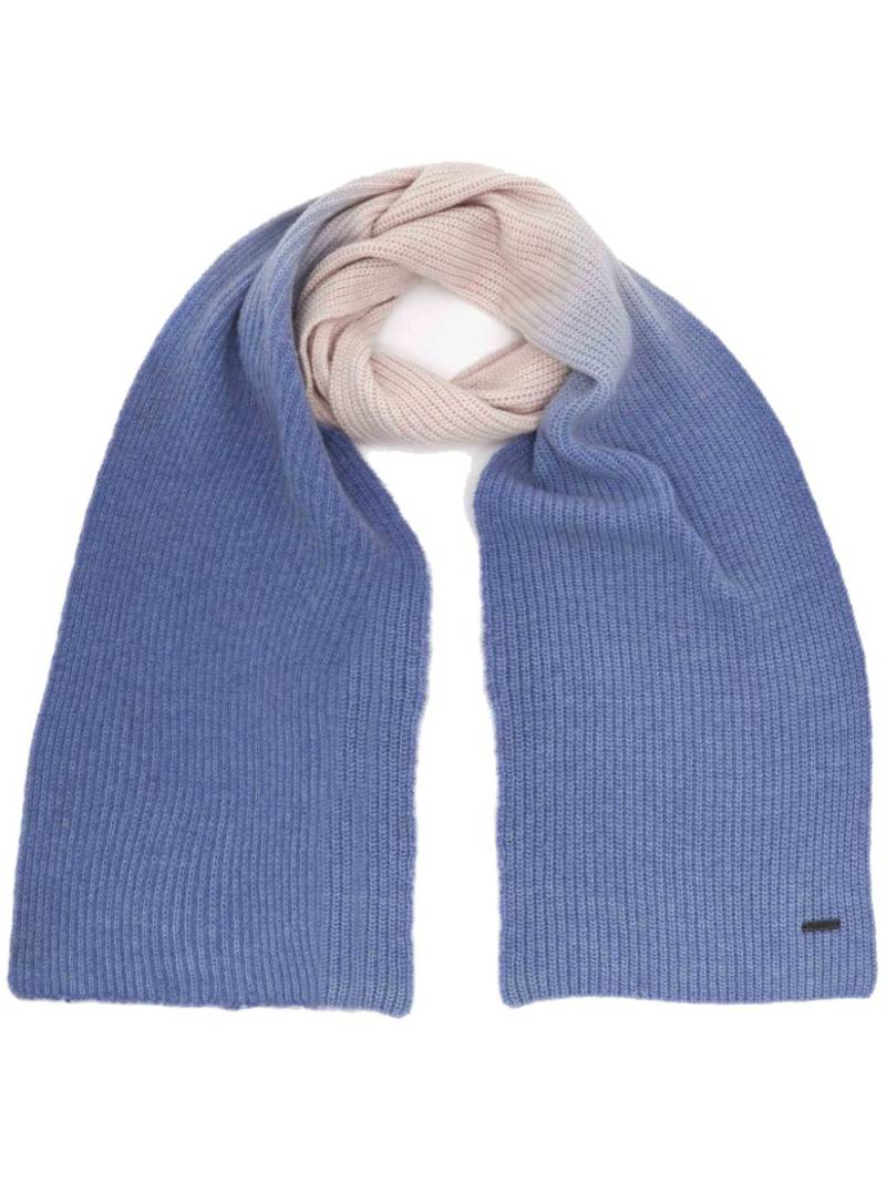 JW Anderson gradient-effect knit scarf - Purple von JW Anderson