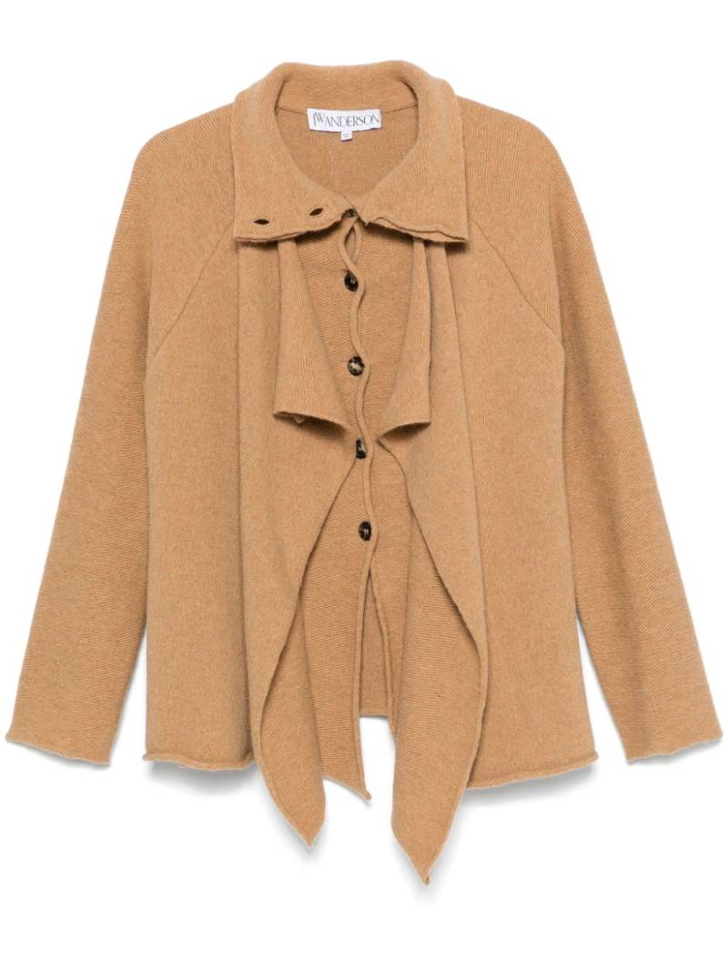 JW Anderson layered cardigan - Neutrals von JW Anderson