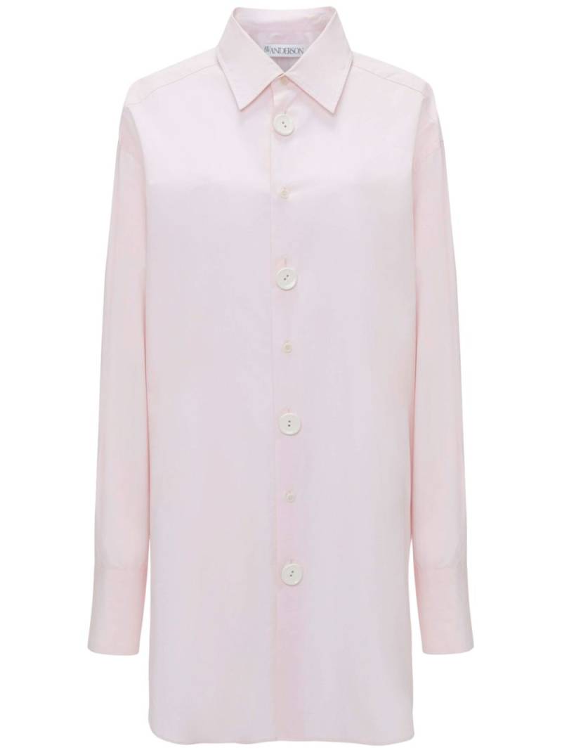 JW Anderson long-sleeve cotton shirt - Pink von JW Anderson