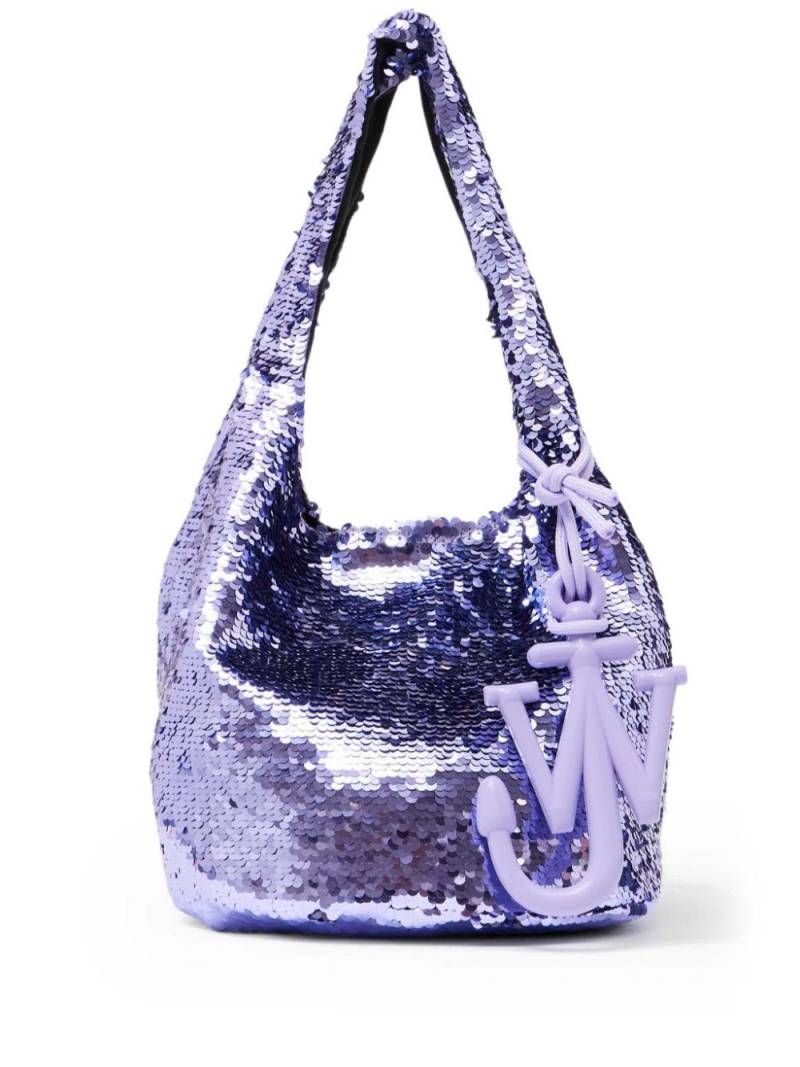 JW Anderson mini Sequin Shopper bag - Purple von JW Anderson