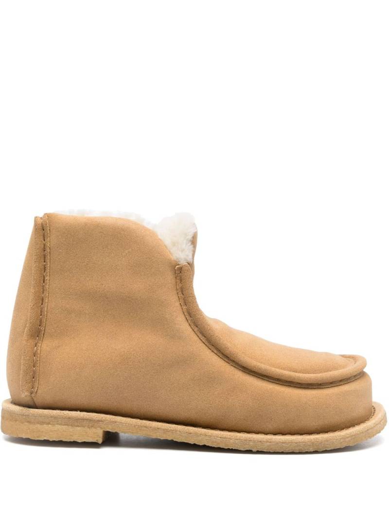 JW Anderson padded ankle boots - Brown von JW Anderson