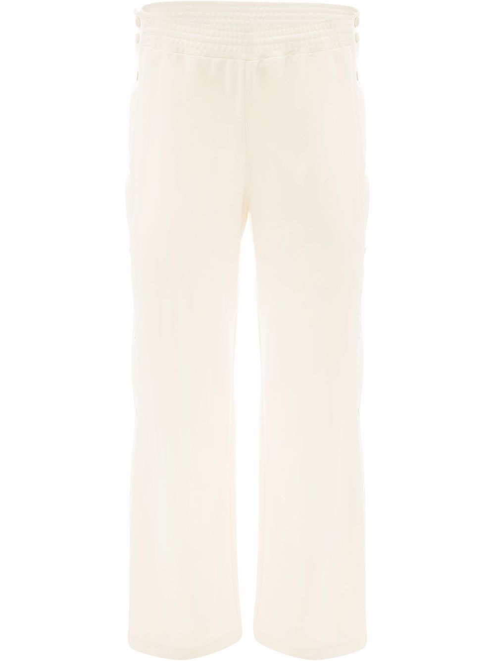 JW Anderson press-stud detail bootcut trousers - White von JW Anderson