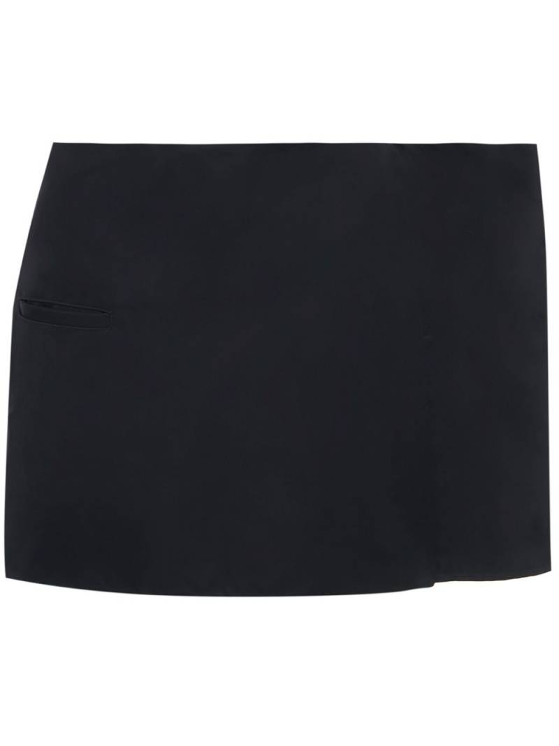 JW Anderson side-panel mid-rise miniskirt - Black von JW Anderson