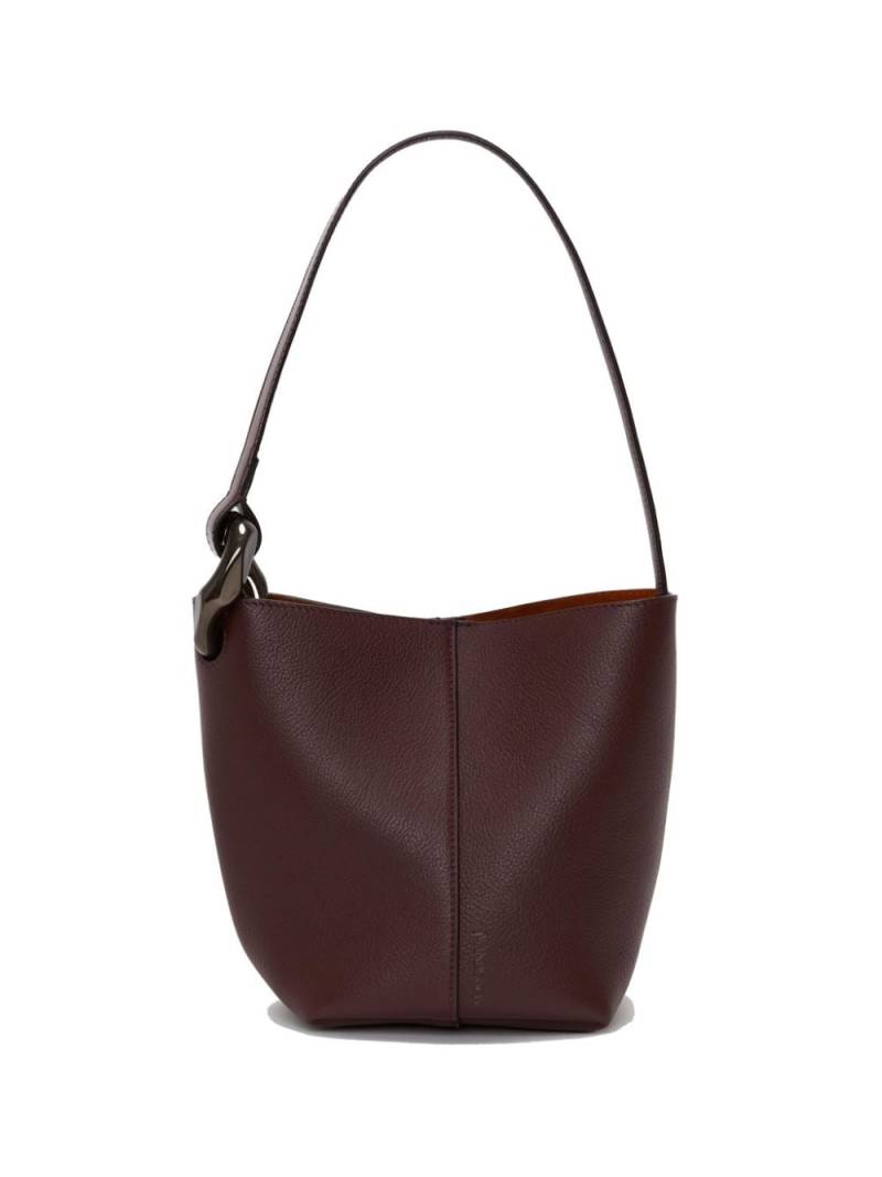 JW Anderson small Corner leather bucket bag - Red von JW Anderson