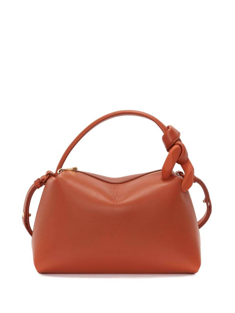 JW Anderson small Corner leather crossbody bag - Brown von JW Anderson