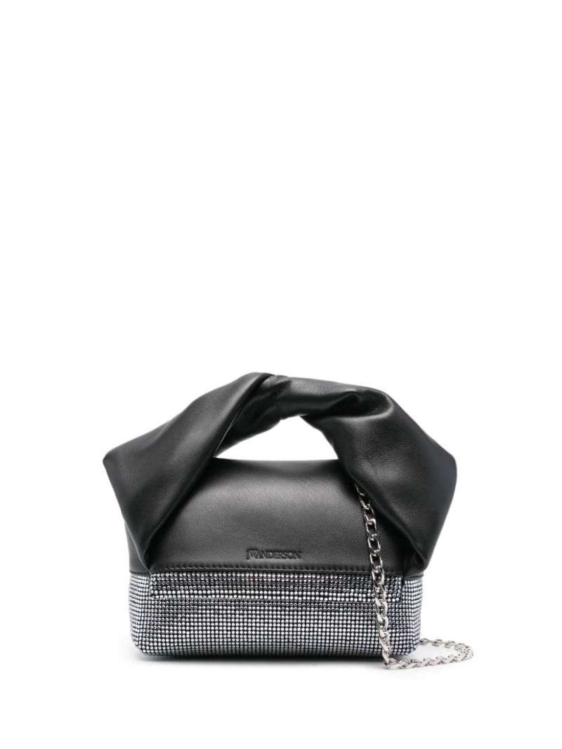 JW Anderson small Twister tote bag - Black von JW Anderson