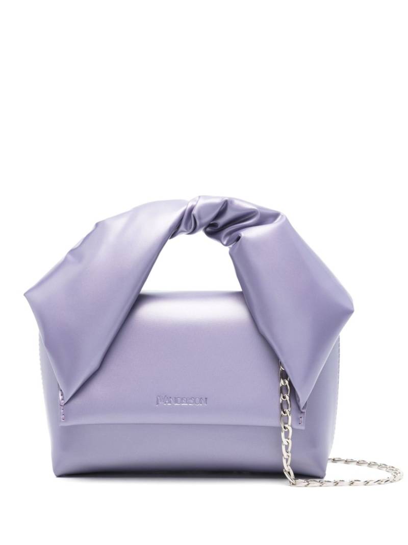 JW Anderson small Twister tote bag - Purple von JW Anderson