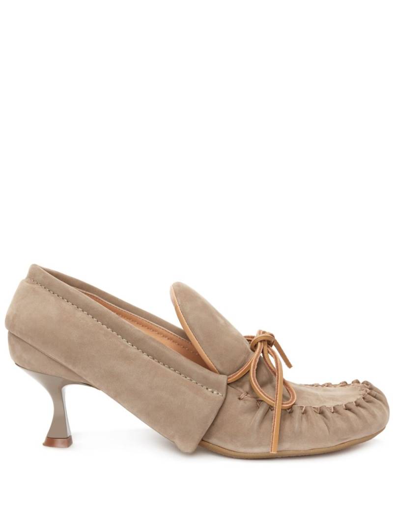 JW Anderson suede moccasin pumps - Neutrals von JW Anderson