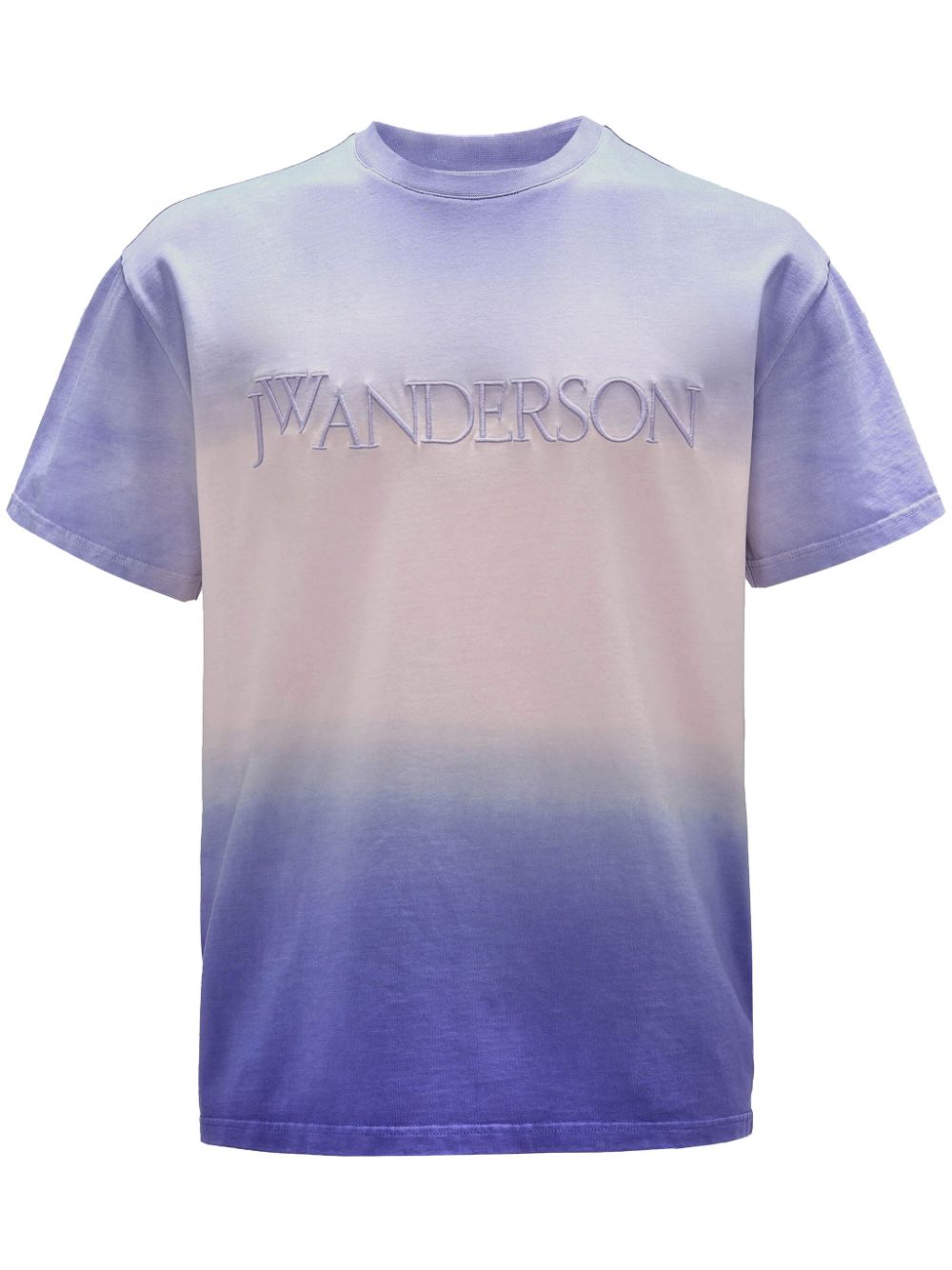 JW Anderson tie-dye organic cotton T-shirt - Purple von JW Anderson