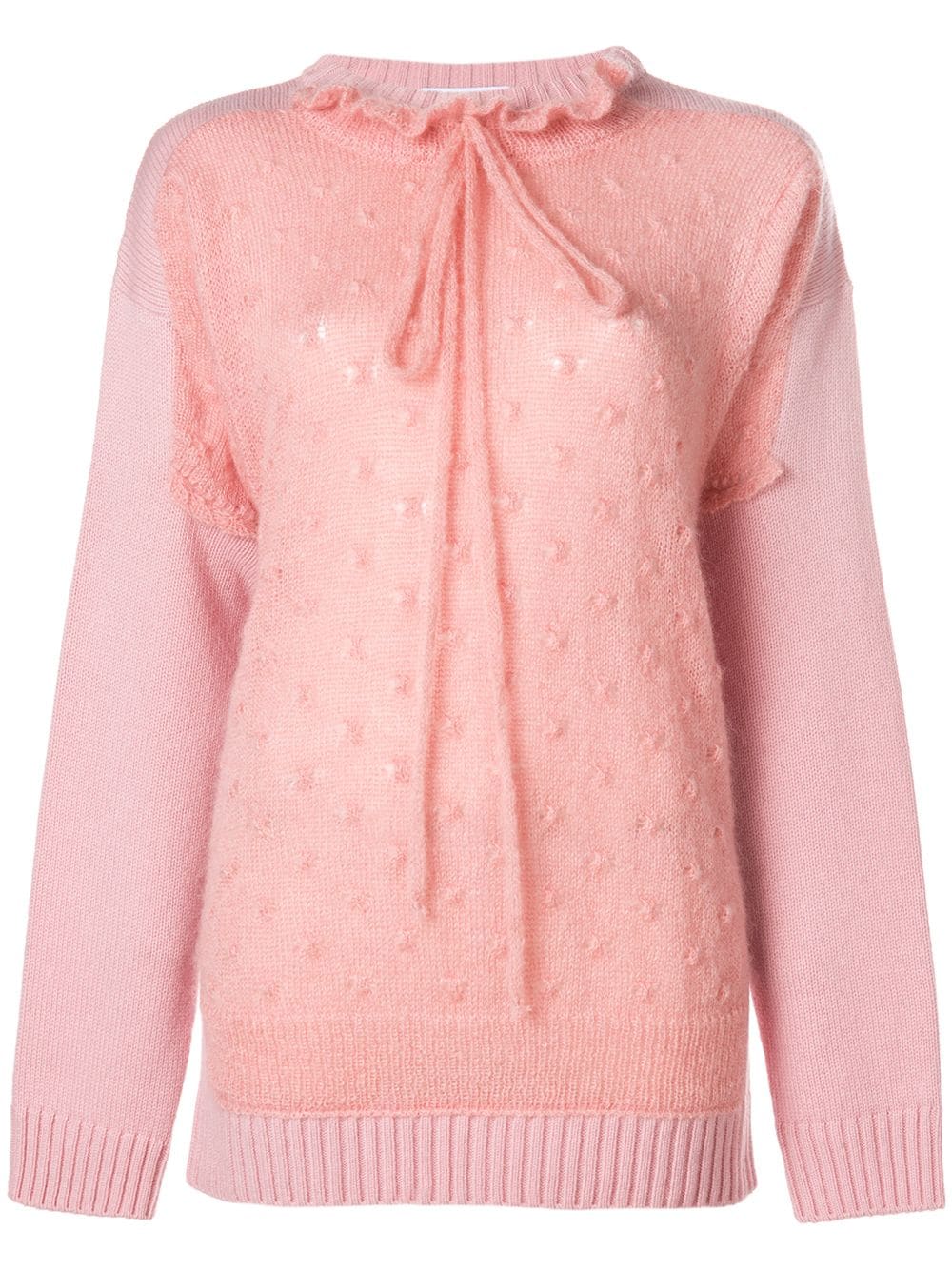 JW Anderson trompe l'oeil jumper - Pink von JW Anderson