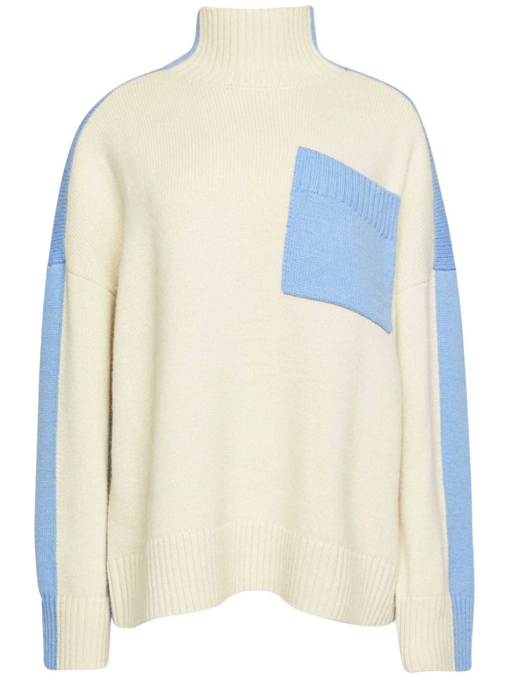 JW Anderson two-tone sweater - White von JW Anderson