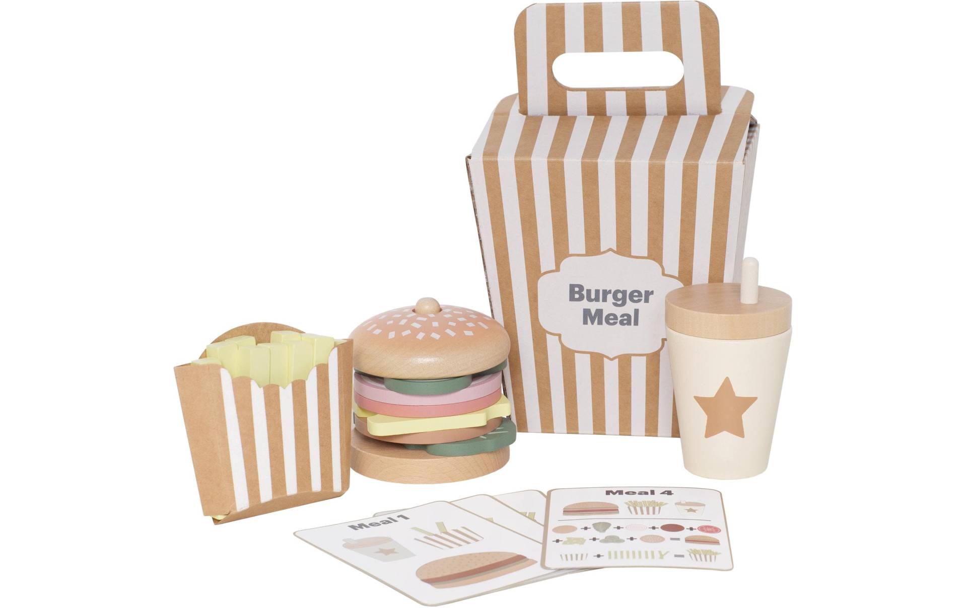 JaBaDaBaDo Spiellebensmittel »Burger Set« von JaBaDaBaDo