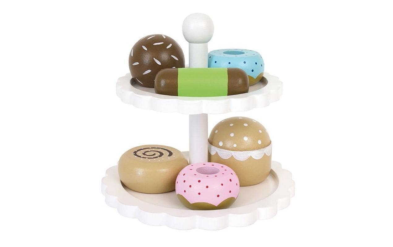 JaBaDaBaDo Spiellebensmittel »Etagere mit Kuchen 16cm« von JaBaDaBaDo