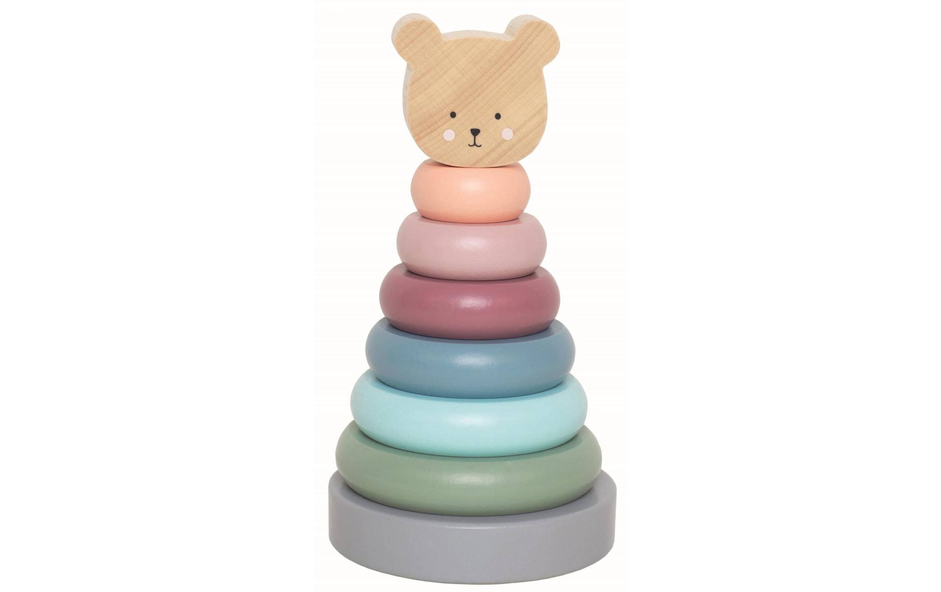 JaBaDaBaDo Stapelspielzeug »Ringe, Teddy 18 x 9 cm« von JaBaDaBaDo