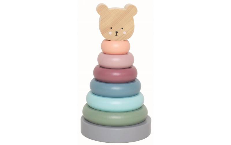 JaBaDaBaDo Stapelspielzeug »Ringe, Teddy 18 x 9 cm« von JaBaDaBaDo