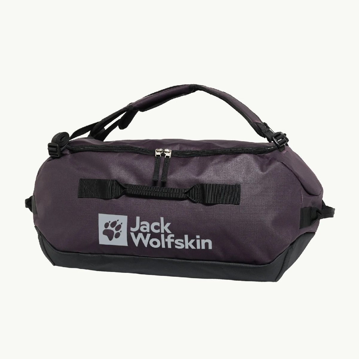 All-In Duffle 45 in Midnight Plum von Jack Wolfskin