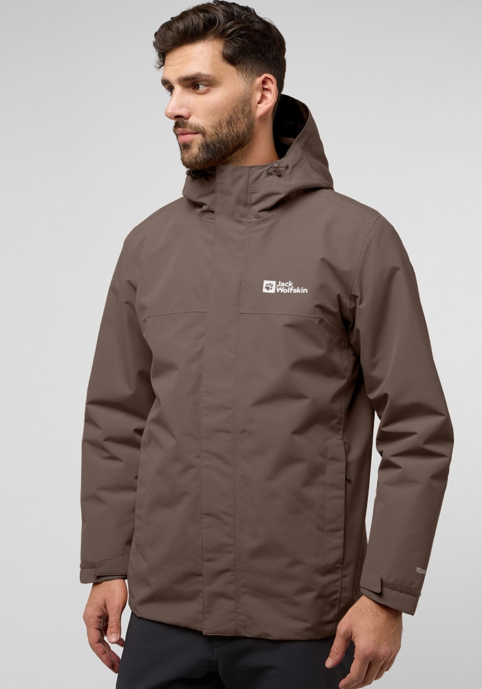 Jack Wolfskin 3-in-1-Funktionsjacke »ALTENBERG 3IN1 JKT M«, mit Kapuze von Jack Wolfskin