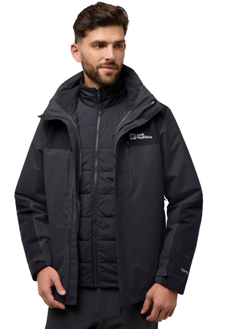 Jack Wolfskin 3-in-1-Funktionsjacke »JASPER 3IN1 JKT M«, mit Kapuze von Jack Wolfskin