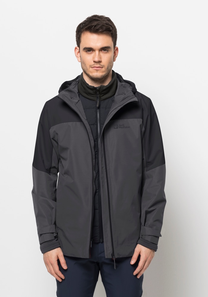 Jack Wolfskin 3-in-1-Funktionsjacke »GLAABACH 3IN1 JKT M«, mit Kapuze von Jack Wolfskin