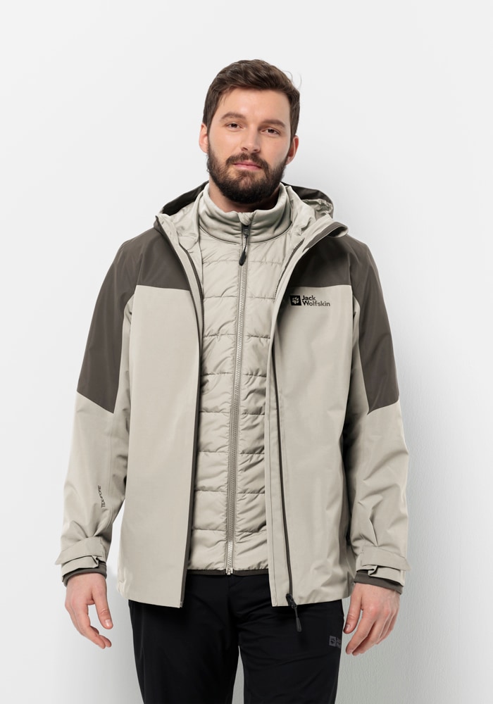 Jack Wolfskin 3-in-1-Funktionsjacke »GLAABACH 3IN1 JKT M«, mit Kapuze von Jack Wolfskin