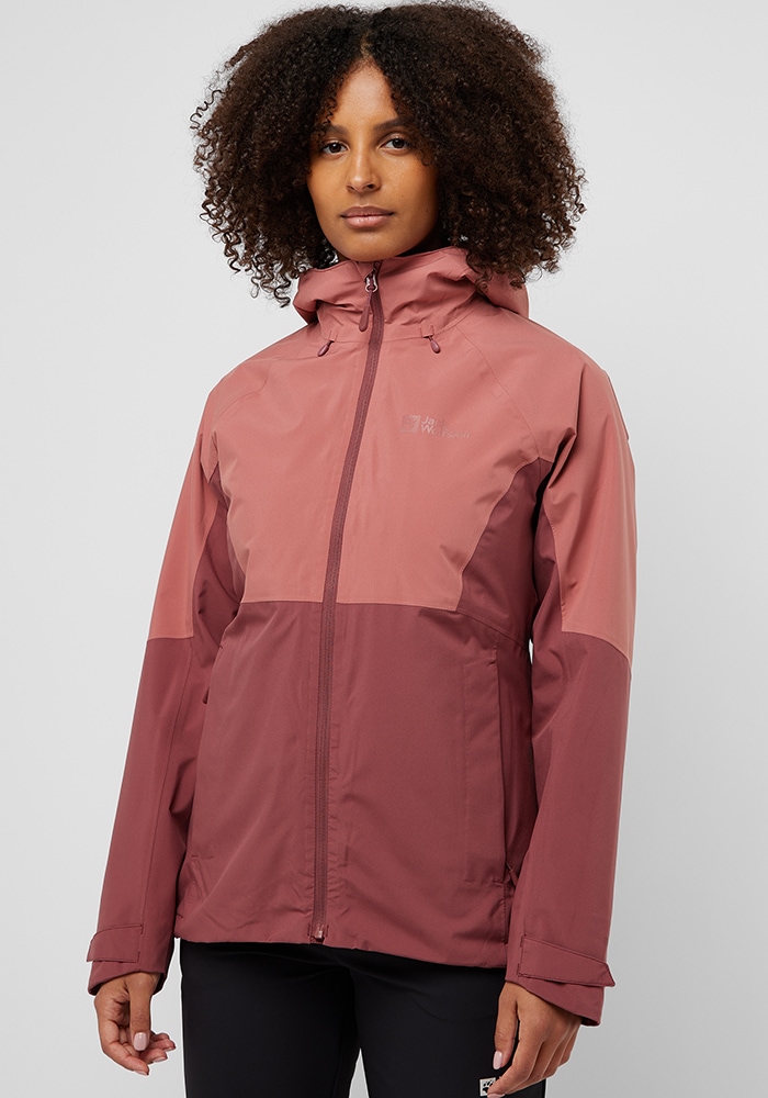 Jack Wolfskin 3-in-1-Funktionsjacke »GLAABACH 3IN1 JKT W«, mit Kapuze von Jack Wolfskin