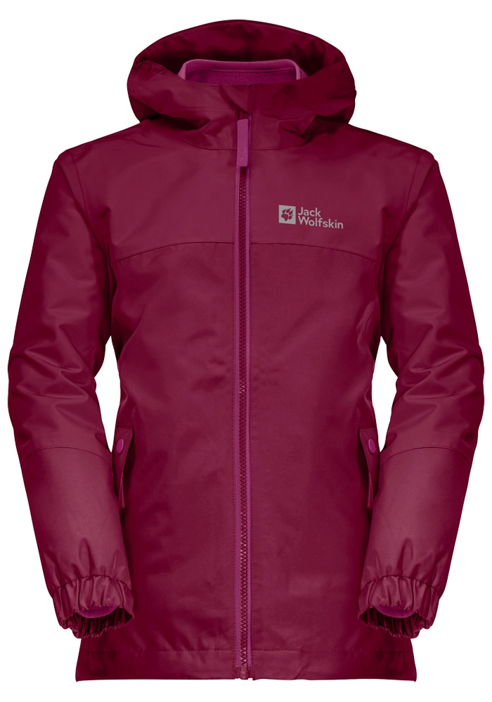 Jack Wolfskin 3-in-1-Funktionsjacke »ICELAND 3IN1 JACKET G«, (2 teilig), mit Kapuze von Jack Wolfskin