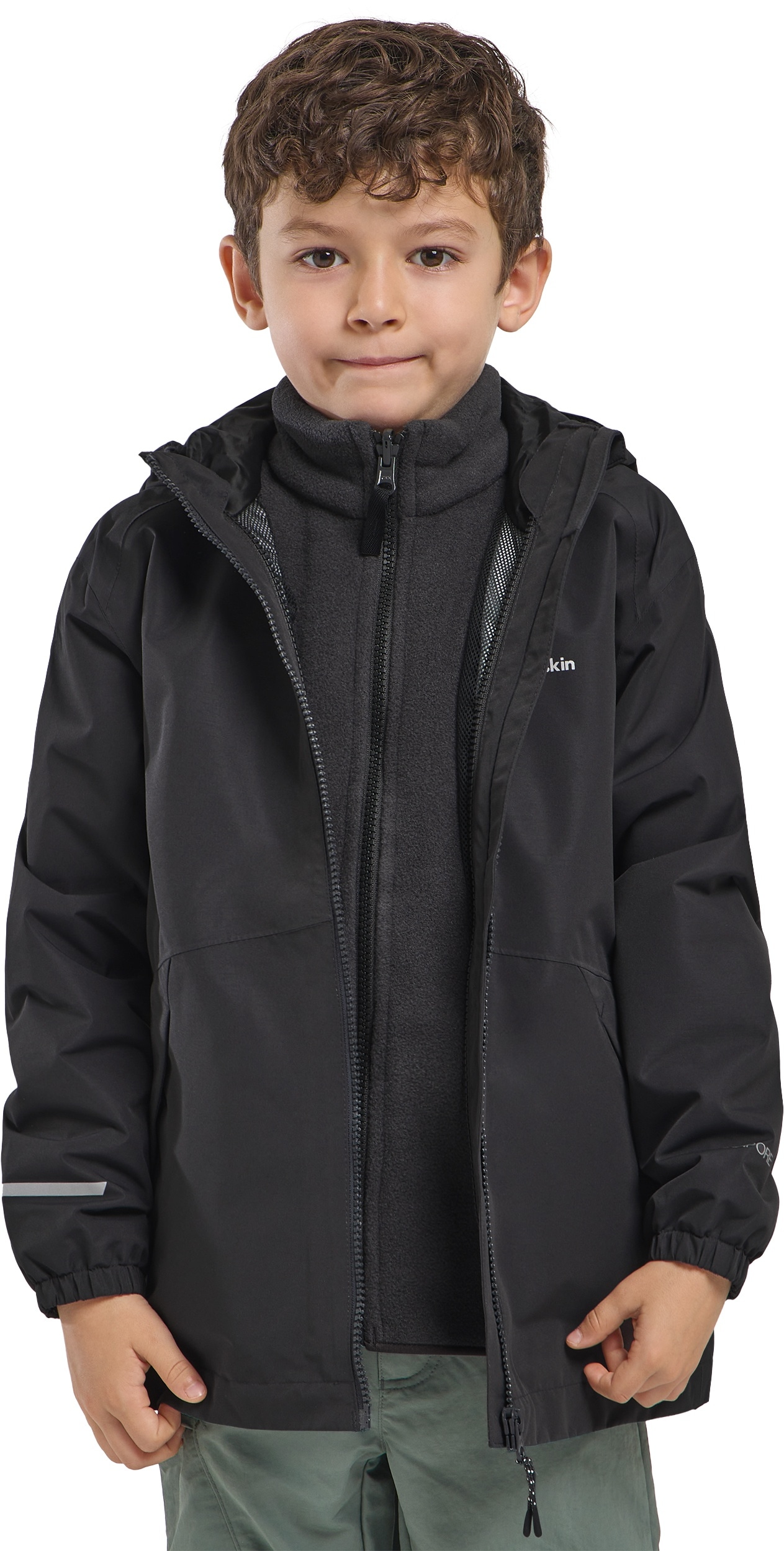 Jack Wolfskin 3-in-1-Funktionsjacke »ICELAND 3IN1 JACKET K«, mit Kapuze Jack Wolfskin 3-in-1-Funktionsjacke »ICELAND 3IN1 JACKET K«, mit Kapuze von Jack Wolfskin